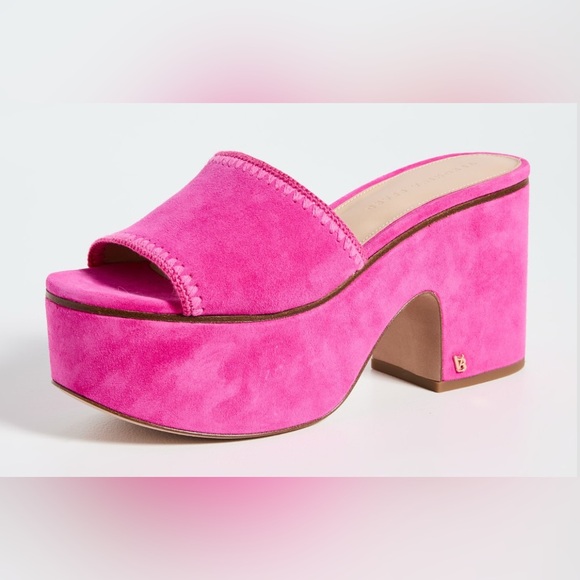 Veronica Beard Shoes - Veronica Beard Dessie Platform Sandals in Fuchsia